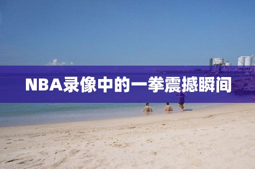 NBA录像中的一拳震撼瞬间