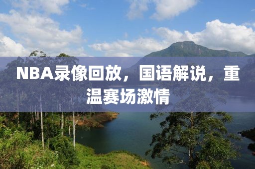 NBA录像回放，国语解说，重温赛场激情