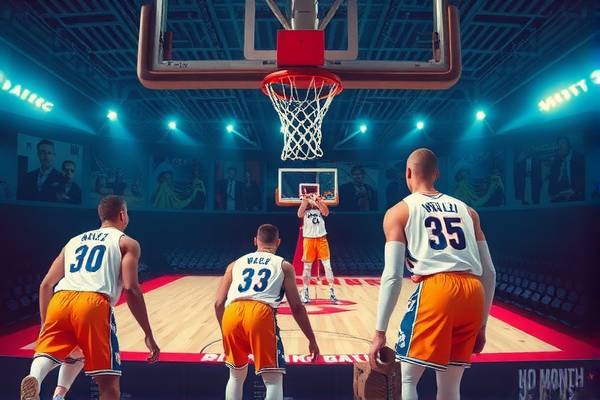 录像直播NBA，篮球盛宴的视觉盛宴