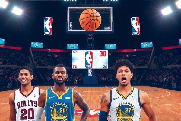 NBA录像精彩瞬间集锦PPT